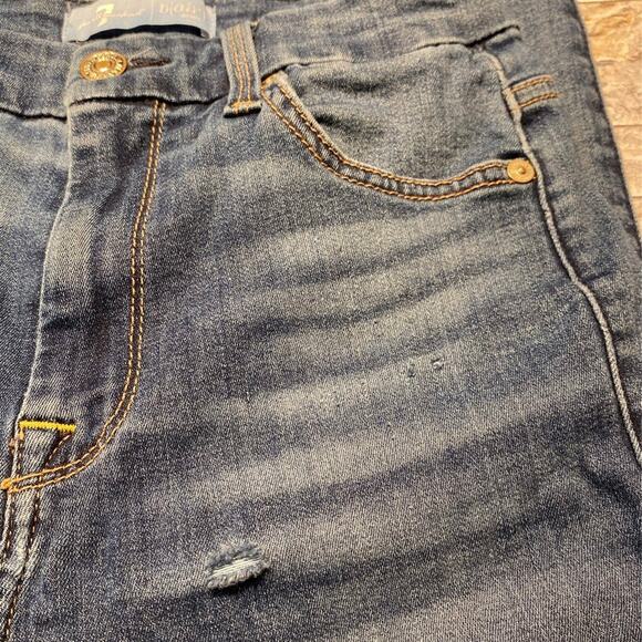 Sz 24- 7 For All Mankind jeans - Picture 5 of 9